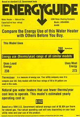 yellow energyguide label, Boston, Medway MA